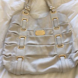 White Michael Kors handbag
